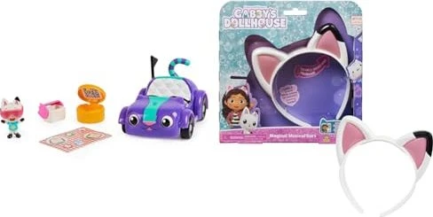 Spin Master Gabby's Dollhouse - Carlita-Spielzeugauto mit Pandy Paws