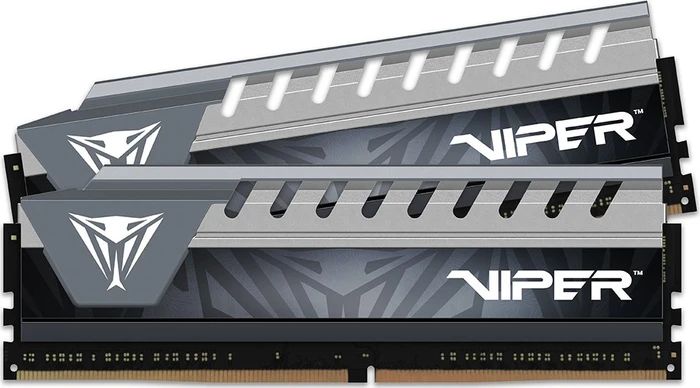 Patriot Viper Elite grau UDIMM 8GB Kit, DDR4-2666, CL16-17-17-36