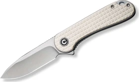 Civivi Elementum Flipper Taschenmesser frag patterned ivory/satin d2