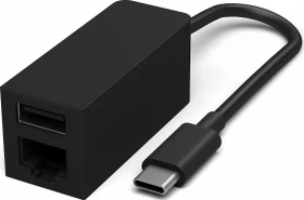 Microsoft Surface USB-C zu USB-A und LAN-Adapter, USB-C 3.0 [Stecker] (JWL-00002)