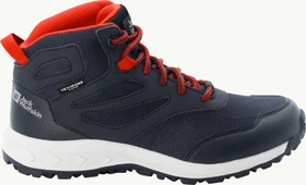 Jack Wolfskin Woodland Texapore Mid night blue/red (Junior)