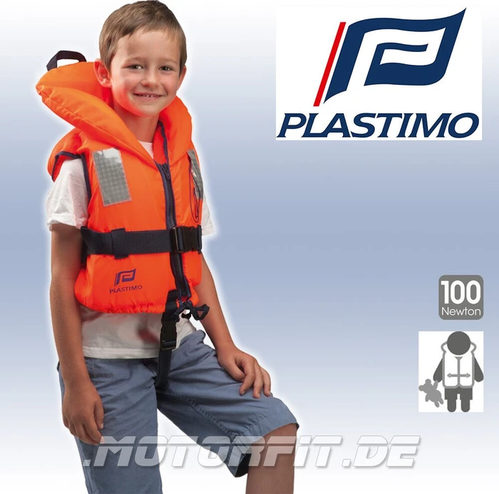 Plastimo Typhoon 100N Schwimmweste 3-10kg orange (Junior) (58614)