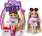 Mattel Barbie - Extra Minis Puppe mit flauschiger lila Kleidung Vorschaubild