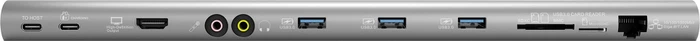 TerraTec Connect C6 Multiport-Adapter, USB-C 3.0 [Buchse]