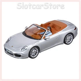 Carrera Digital 132 Porsche 911 Carrera S Cabriolet silber