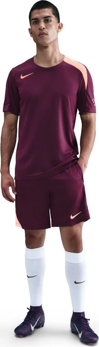 Nike Dri-FIT Strike Funktionsshirt kurzarm bordeaux/orange pulse (Herren)