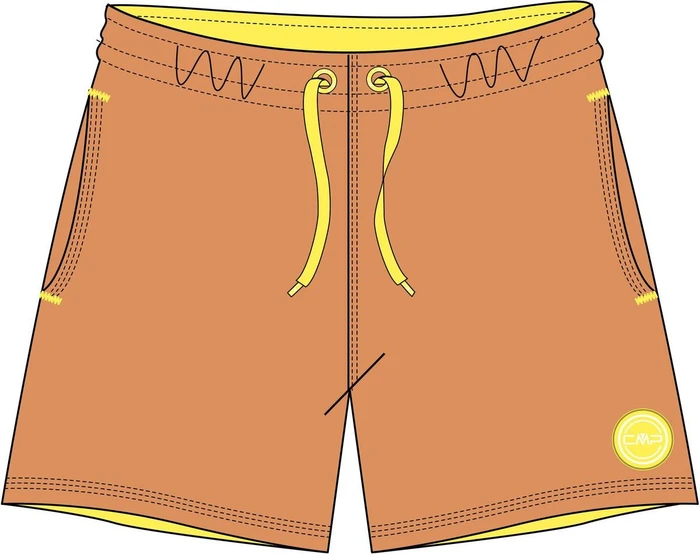 CMP Bermuda Badeshorts orange (Herren)
