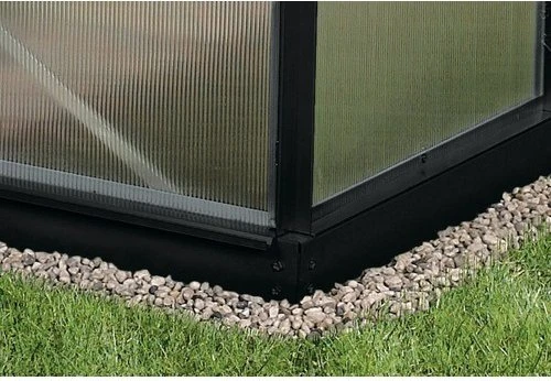 Vitavia Stahlfundament 6cm für Gewächshaus 9900 schwarz