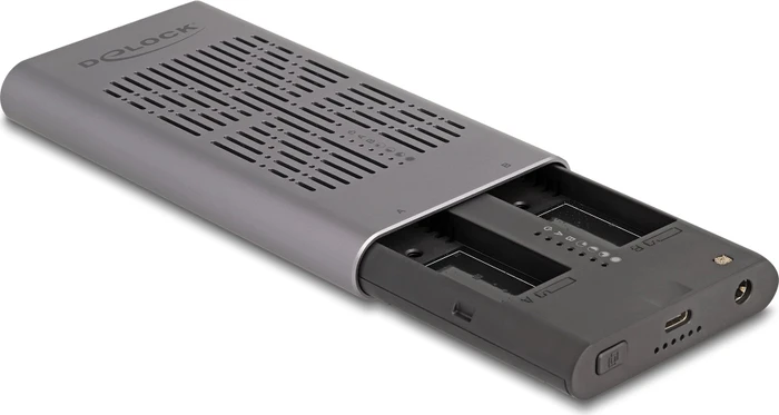 DeLOCK 2x M.2 SSD, USB-C 3.2