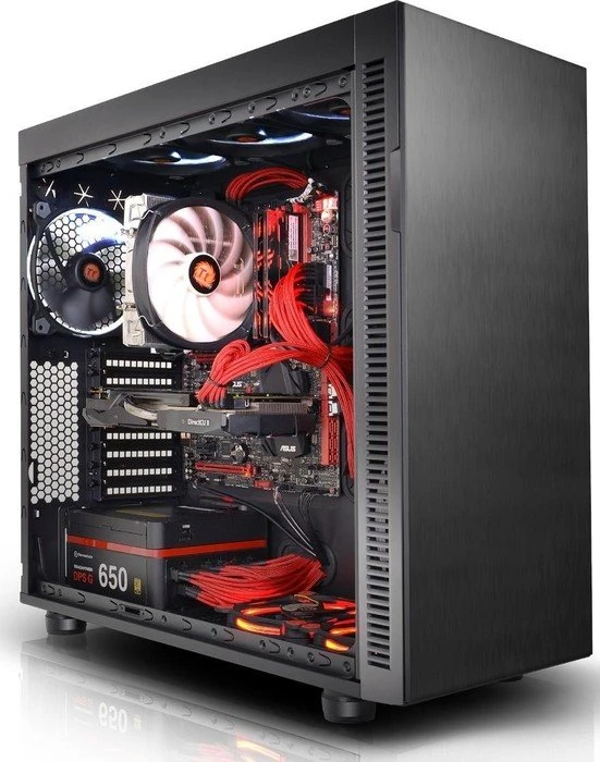 Thermaltake Suppressor F51, Acrylfenster, schallgedämmt