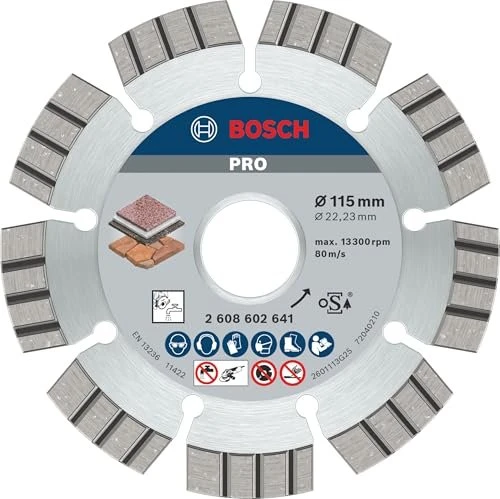 Bosch Professional Best for Stone Diamanttrennscheibe, 115x2.2x22.23mm, 1 Stück