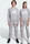adidas Essentials Trainingsanzug medium grey heather/white (Junior) (JV9937)