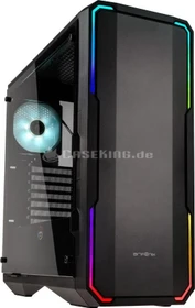 BitFenix Enso RGB, schwarz, Glasfenster