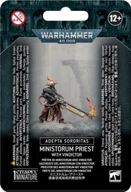 Games Workshop Warhammer 40.000 - Adepta Sororitas - Ministorum Priest with Vindictor