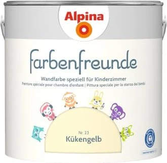 Alpina Farben Farbenfreunde Nr. 23 innen kükengelb, 2.5l