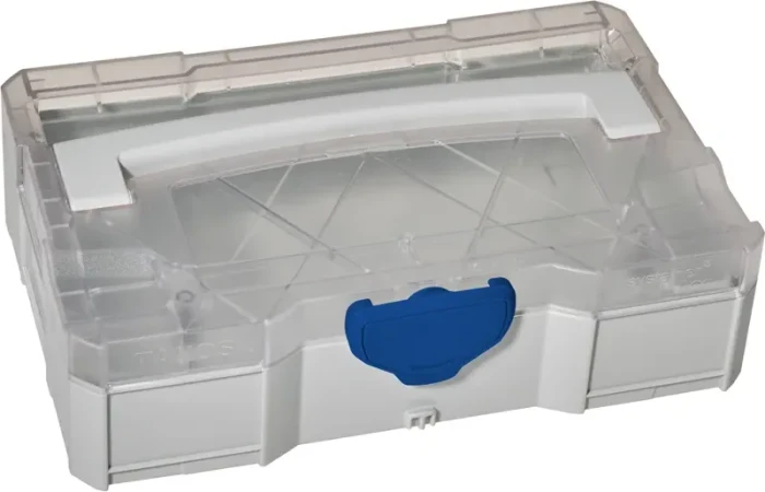 Tanos Systainer Mini T-Loc I Werkzeugkoffer mit transparentem Deckel