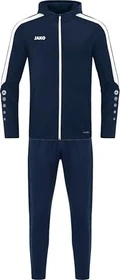 Jako Polyester Power mit Kapuze Trainingsanzug marine