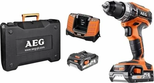 AEG BSB 18C2 LI-202C Akku-Schlagbohrschrauber inkl. Koffer + 2 Akkus 2.0Ah