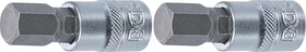 BGS technic Innensechskant Steckschlüssel 3/8", 12x48mm