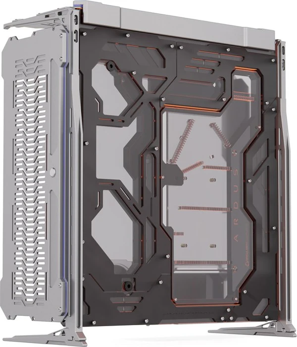 Singularity Computers Spectre 3.0 Ardus, silber, Acrylfenster