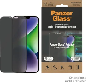 PanzerGlass Ultra-Wide Fit Privacy with EasyAligner für Apple iPhone 14 Plus/13 Pro Max