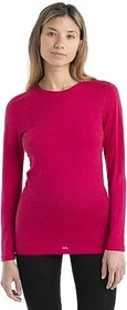 Icebreaker Merino 200 Oasis Crewe Funktionsshirt langarm electron pink (Damen)