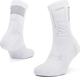 Under Armour Armour Dry Run Crew Laufsocken white/halo gray
