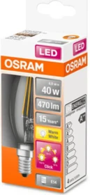 Osram Ledvance LED Three Step DIM Classic B 40 4W/827 E14