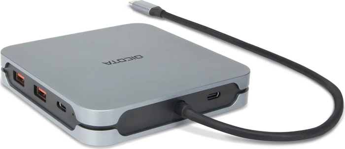 Dicota USB-C 10-in-1 Docking Station 8K, USB-C 3.1 [Stecker]