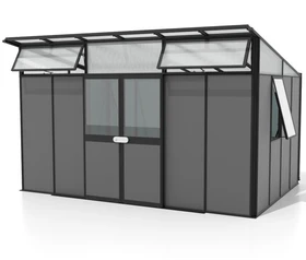 Vitavia Kosmos 11500 Gerätehaus schwarz/anthrazit
