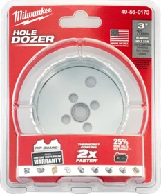 Milwaukee Hole Dozer Bimetall Lochsäge, 76x41mm, 1 Stück
