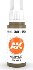 AK-Interactive 3rd Gen Acrylic Colors Acrylic Modelling Colors green brown, 17ml