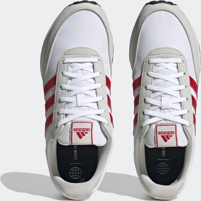 adidas Run 60s 3.0 cloud white/better scarlet/grey one (Herren)