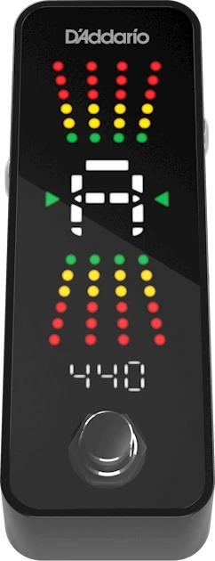 D'Addario Chromatic Pedal Tuner Plus
