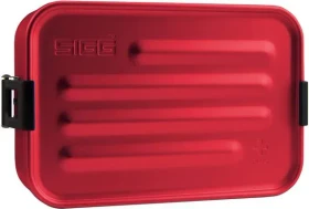 Sigg Metal Box Plus S Lunchbox Aufbewahrungsbehälter 2018 red