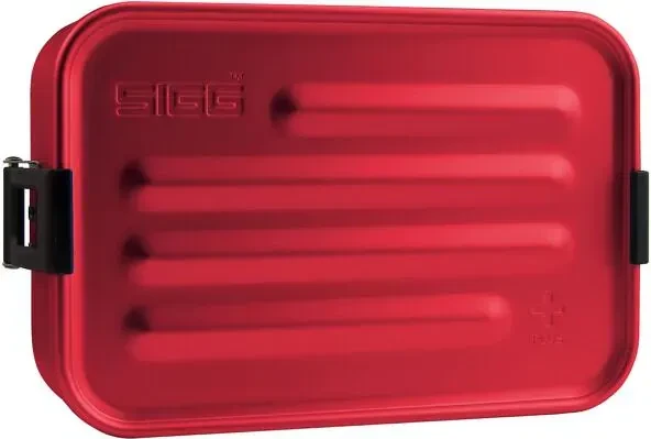 Sigg Metal Box Plus S Lunchbox Aufbewahrungsbehälter 2018 red