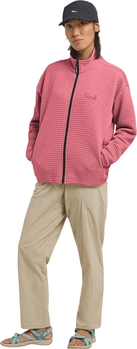 Jack Wolfskin Mogari Fleece Jacke evening rose (Damen)