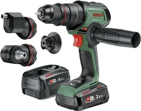 Bosch DIY AdvancedImpact 18V-80 QuickSnap Akku-Schlagbohrschrauber inkl. Koffer + 2 Akkus 2.0/4.0Ah