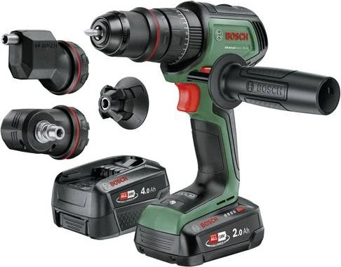 Bosch DIY AdvancedImpact 18V-80 QuickSnap Akku-Schlagbohrschrauber inkl. Koffer + 2 Akkus 2.0/4.0Ah