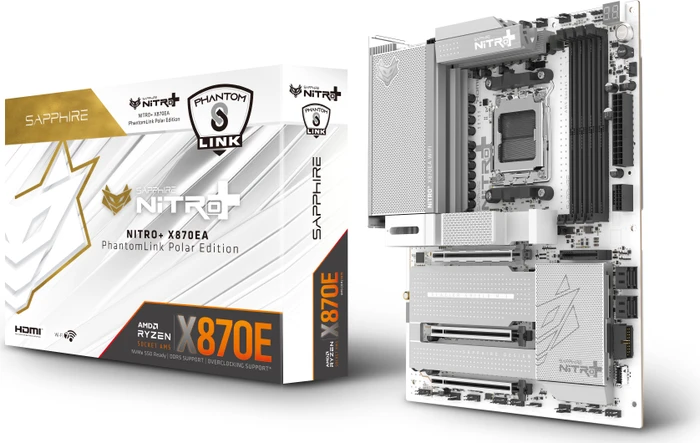 Sapphire NITRO+ X870EA PhantomLink Polar Edition (AMD AM5)