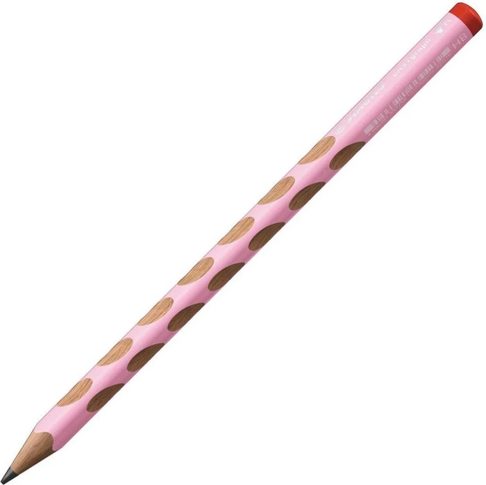 STABILO EASYgraph Pastel Bleistift HB graphit, Pastell Rosa, Rechtshänder