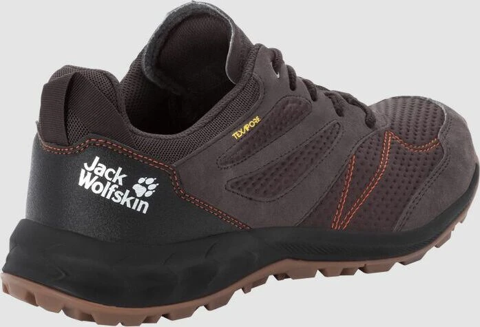 Jack Wolfskin Woodland Texapore Low espresso/dark red (Herren)