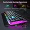TeckNet RGB Gaming Keyboard, schwarz, LEDs RGB, USB, US Vorschaubild