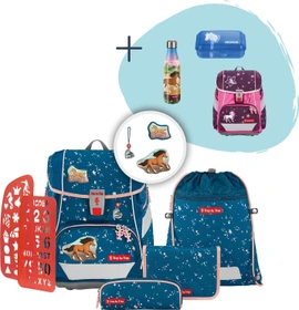Step by Step 2in1 Plus Wild Horse Ronja Schultaschen-Set, 6-tlg.