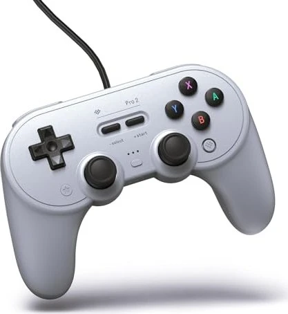 8BitDo Pro 2 Wired Gamepad grau (Switch/PC)