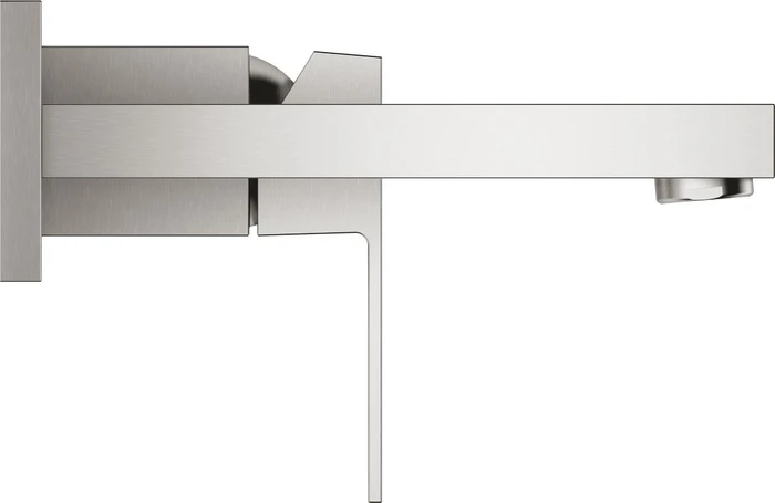 Grohe Eurocube 2-Loch-Waschbeckenarmatur supersteel