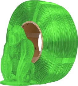 AzureFilm Refill PETG, Hyper Speed Green Transparent, Spule, 1.75mm, 1.00kg