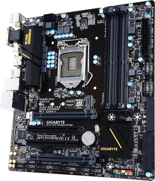 GIGABYTE GA-H170M-D3H (Intel 1151)