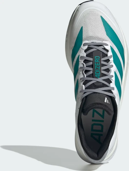 adidas Adizero Boston 13 cloud white/pure teal/grey (Herren)