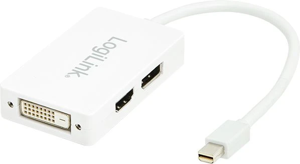LogiLink Mini DisplayPort auf HDMI/DVI/DisplayPort Adapter